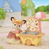 Sylvanian Families Amusement Park Shop Delivery Delicious Donut Wagon Mi-93 ST Mark Certification Ages 3 Up Toy Dollhouse EPOCH