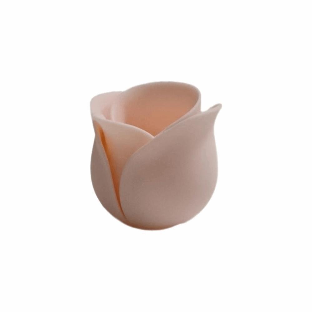 Unique Succulent Plant Basin Cute Green Onion Pots Modern Mini Rose Shape Pots  Indoor Plants розовый