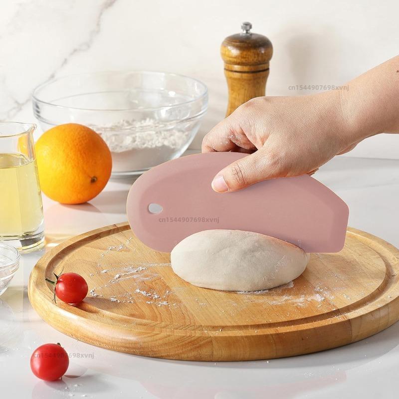 Flexible Silicone Bowl Scraper Pastry Best Bench For Cakes Kitchen Aid Food For Dish Pan Dough Tools