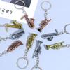 Winziger Saxophon-förmiger Schlüsselanhänger Hochwertige Metallkonstruktion Tolles Geschenk für einen Freund Saxophon-Schlüsselanhänger Taschenanhänger