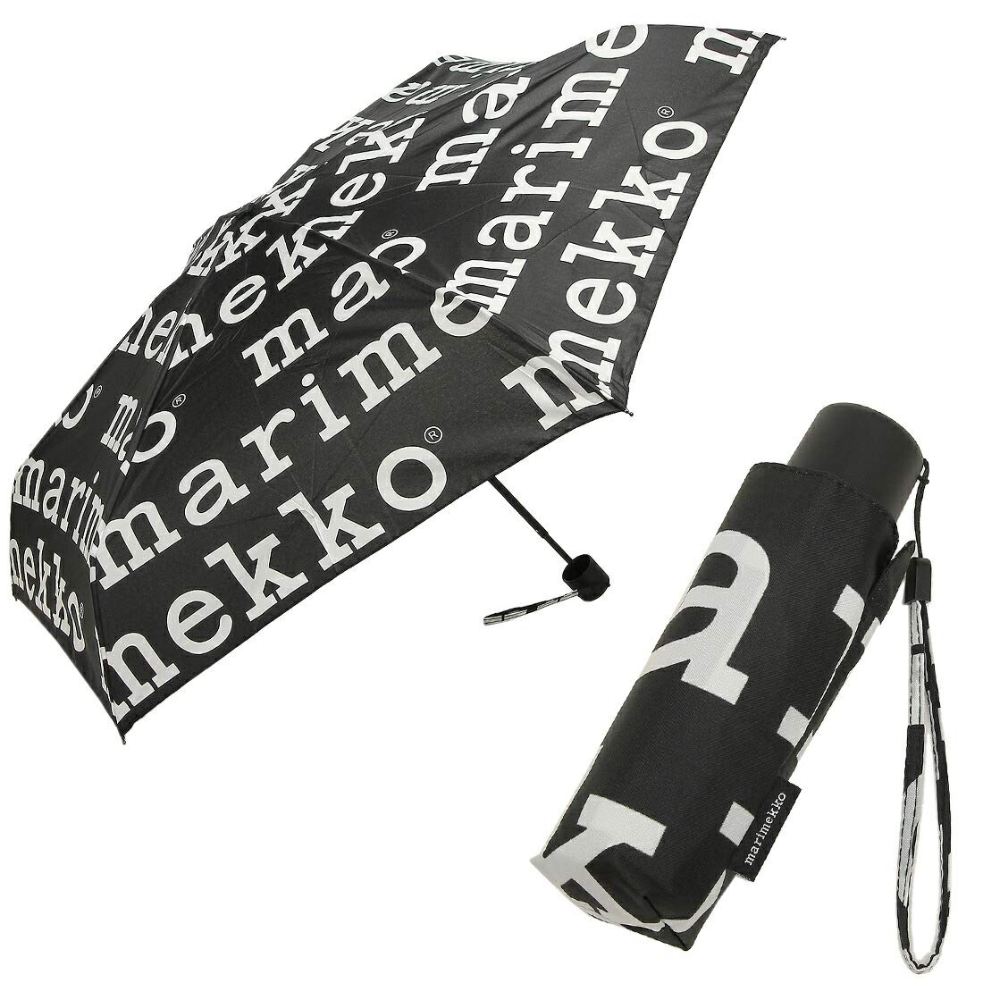 

Marimekko Складной зонт 48859 910 MINI MANUAL Ч/Б [Б/У]