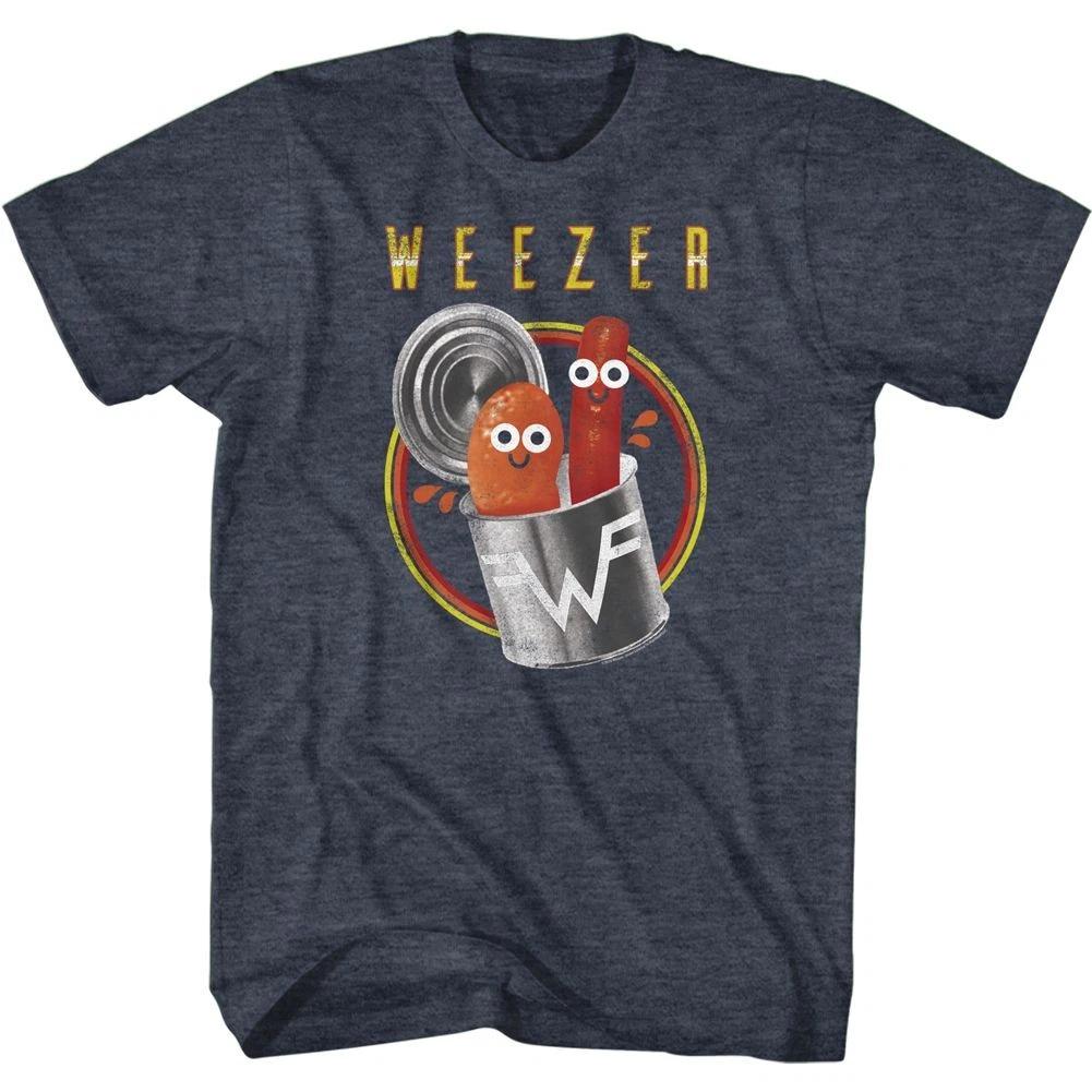 Weezer Свинина и Фасоль Альтернативная Рок-Музыкальная Группа Футболка 100