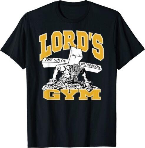 НОВАЯ ОГРАНИЧЕННАЯ Футболка Lord s Gym Иисус S