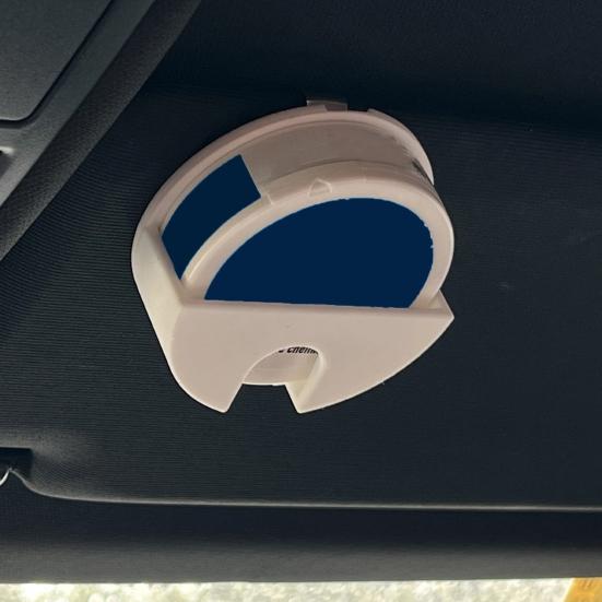 Car Visor And Belt Clip-On Storage Box Portable Snus Pouch Container No-Slip 3D Printed Car Visor Hook Organizer