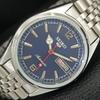 VINTAGE SEIKO 5 AUTOMATIC 6309A REFURBISHED JAPAN MENS BLUE DIAL WATCH A444346-1