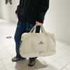 New sports and fitness bag, large capacity, suitable for short trips and business travel, with a separate shoe compartment and a dry/wet separation