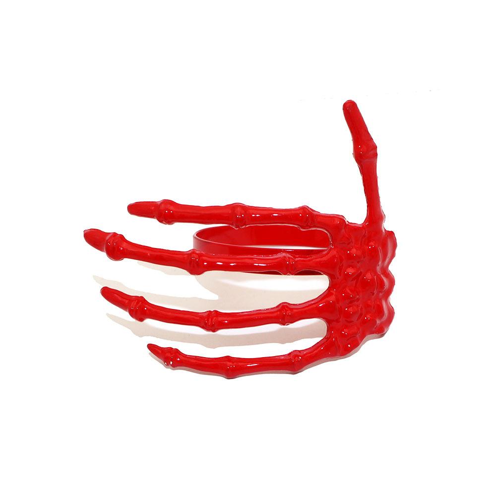 Ghost Hand Napkin Buckle Holder Rings Decor Halloween Supplies Alloy Buckles Party Tableware Decorate