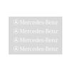 4Pcs Car Door Handle Stickers Tire Rear View Mirror Decals For Mercedes-Benz AMG C500 C200 C300 A B C E GLA CLA GLK GL ML GLE W204 W205 W211 W212 W213