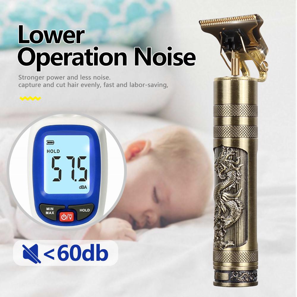 Mașină electrică de tuns T9 USB, reîncărcabilă, mașină de tuns pentru bărbați, aparat de tuns pentru bărbați, aparat de tuns barba profesional