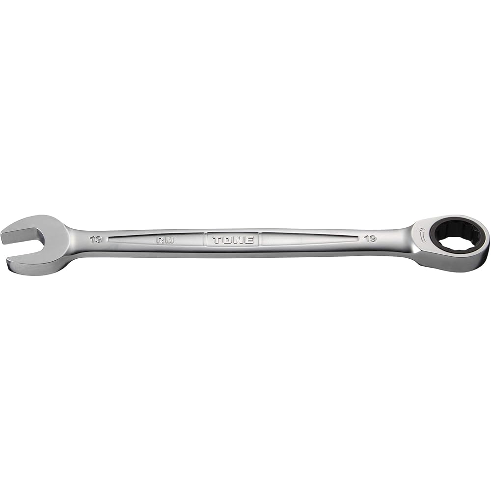 TONE Ratchet Wrench HPRM-19 19mm Dual-Sided Adjustable Tool