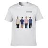 Weezer 1994 Album Nadruk Zespołu Koszulka Męska Letnia Hip-hop Ulica Codzienny Luźny T-shirt Oversize Okrągły Dekolt Krótki Rękaw Top