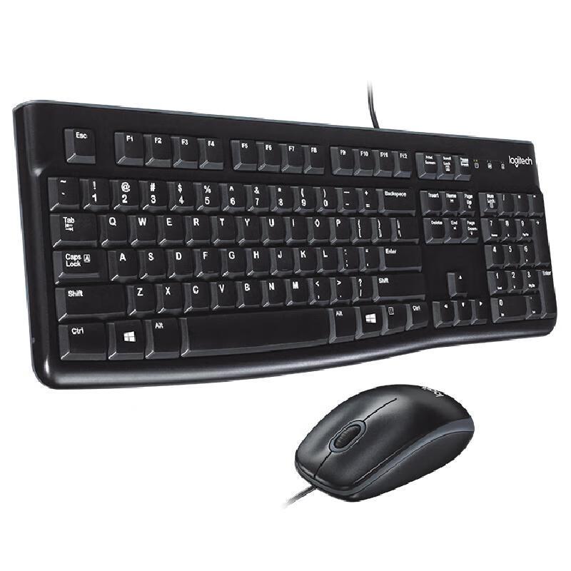 Logitech MK120 Wired Keyboard and Mouse Combo