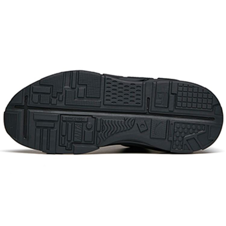 Anta At91 Fabric Synthetic Leather Shock Absorbing Non-Slip Wear-Resistant Low-Top Running Shoes Women Running Shoes Black 122148851-2