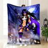 Nightshade: The Ultimate Stealth Warrior Costume SetBlanket Flannel Throw Blanket for Sofa, Bed, Travel, Camping, Office, Couch, Chair
