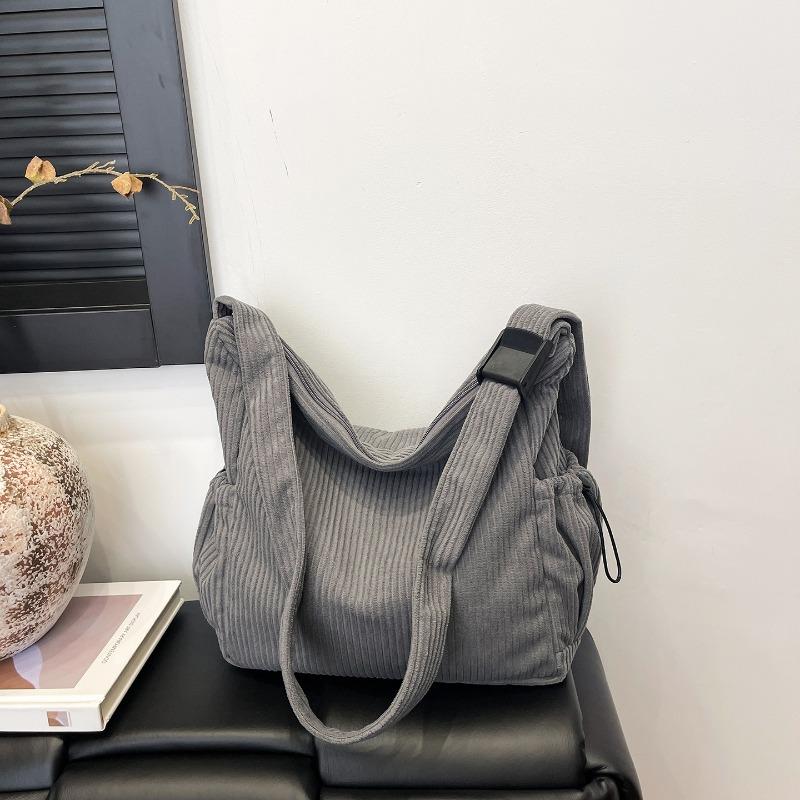 Large-capacity bag women's new autumn and winter versatile shoulder messenger bag casual commuter tote bag