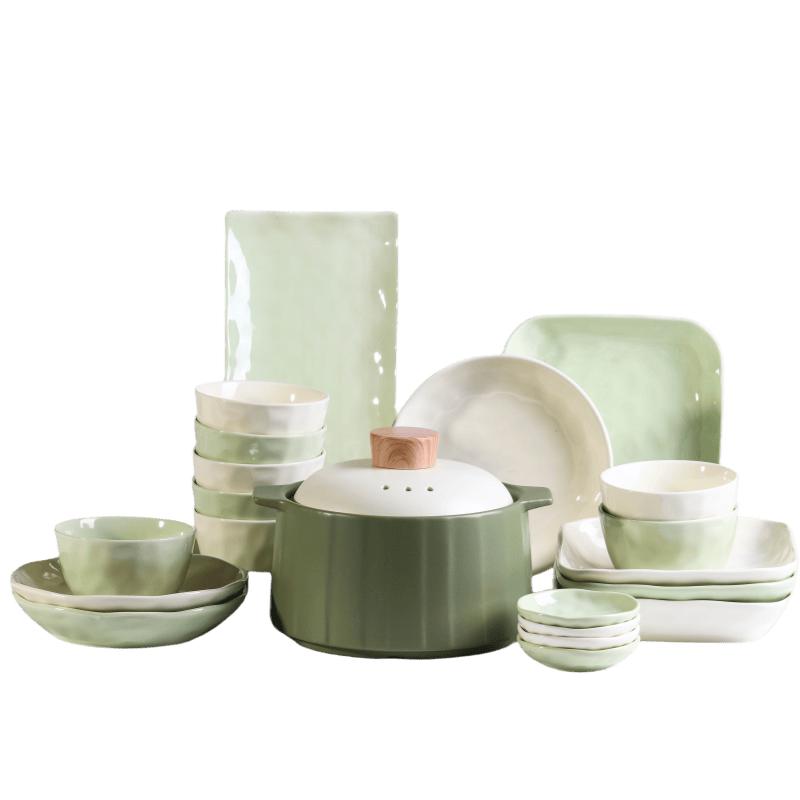 Mylife Elegant Underglaze Ceramic Dinnerware Collection