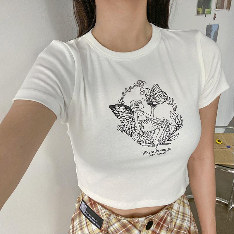 Women'S Short-Sleeved Short-Sleeved T-Shirt