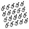 24 Stück Stabile Regalbodenträger Saugnapf Metallstifte Regalclips für Schrank Bücherregal Kleiderschrank Schrankstifte Regalträger