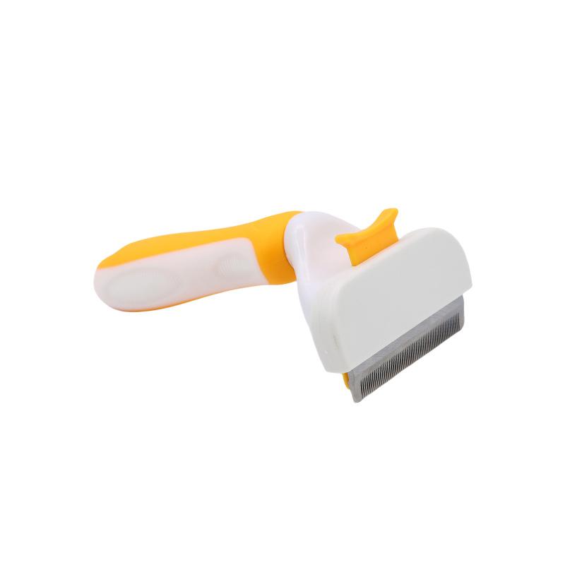 Cat Comb, One-click Press To Clean Cat Hair, Thin Comb, Pet Hair Removal Comb, Floating Hair Removal Comb, Hair Scraping Brush