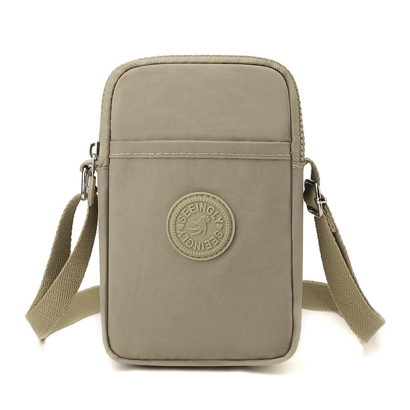 Women's Crossbody Bag Nylon Commuter Coin Purse Multi-Compartment Mobile Phone Bag