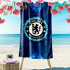 1pc Chelsea FC Beach Towel Ideal Birthday Gift For Family, A Vibrant Beach Towel Suitable for Outdoor Activities