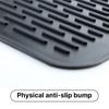 Silicone Dish Drying Mat Multifunctional Kitchen Coffee Bar Heat Resistant Silicone Pad with Anti slip Strips Soft