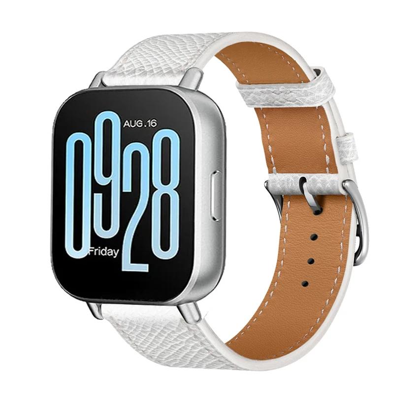 Leather Bracelet Loop For Realme Watch 5 Wrist Strap Accessories 22mm Correa For Realme Watch S2/3 3Pro S SPro/2 2 Pro Watchband