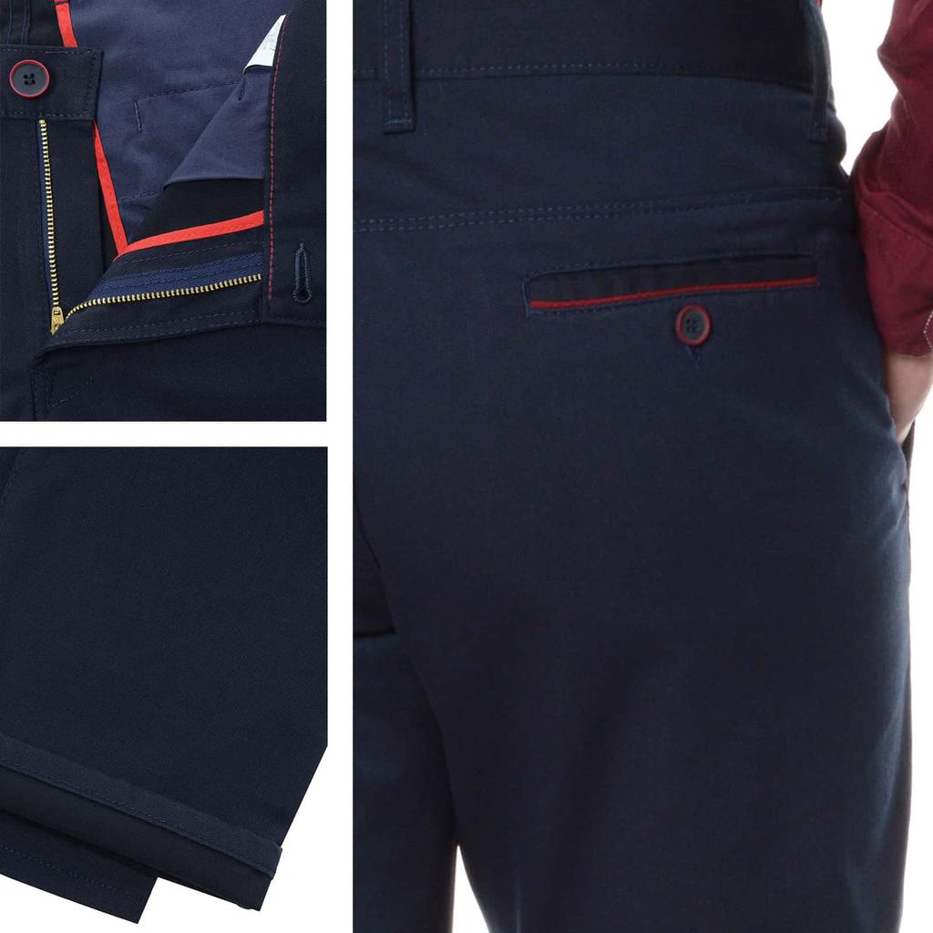 Stanley Heren Chino Broek in Pastelblauw 411-056