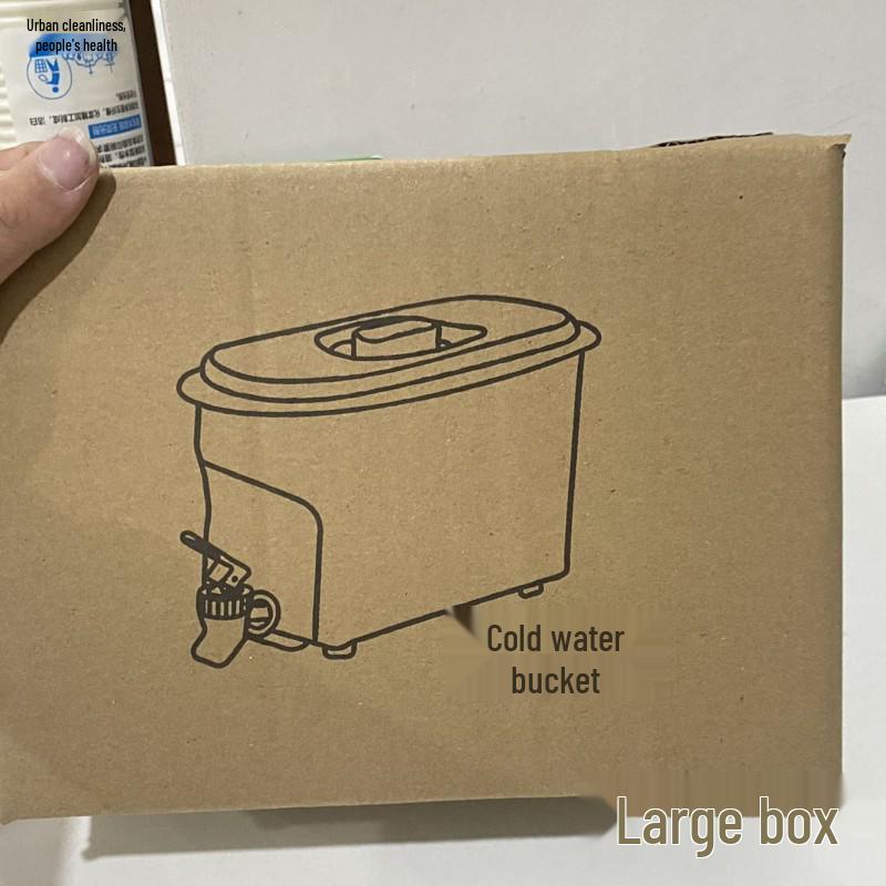 Großer Moderner Kaltwasser-Krug mit Eingebautem Hahn für Sommer-Zitronengetränke, Ideal für den Einsatz im Kühlschrank zu Hause