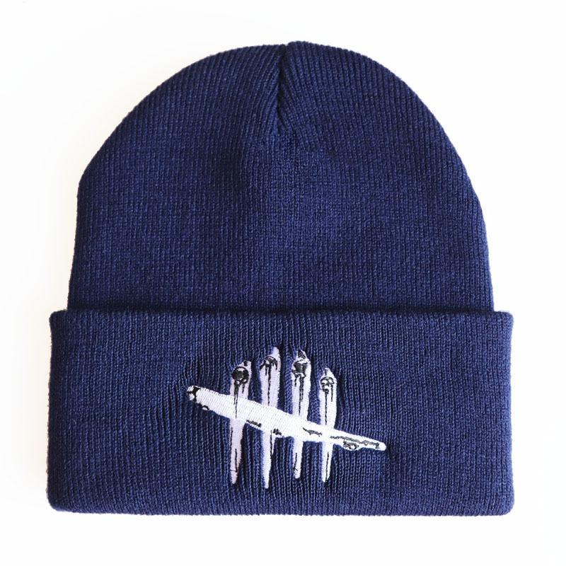 Autumn and winter pullover cold hat Scottish Highland cattle embroidered knitted hat neutral thermal knitted hat