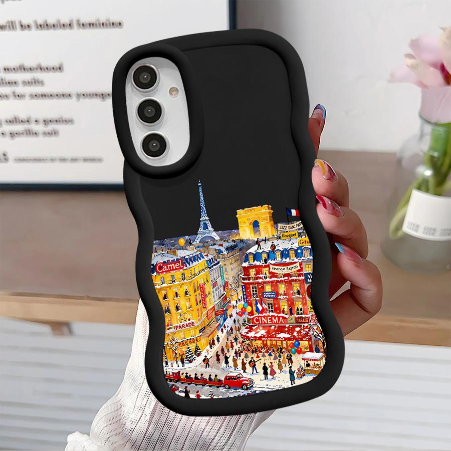 

Soft Phone Cover Case for Samsung Galaxy A16 A13 A21s A15 A12 A52 A11 A14 A06 A23 A22 A03 A33 A04 A05 A53 Christmas Winter Galaxy A73 5G