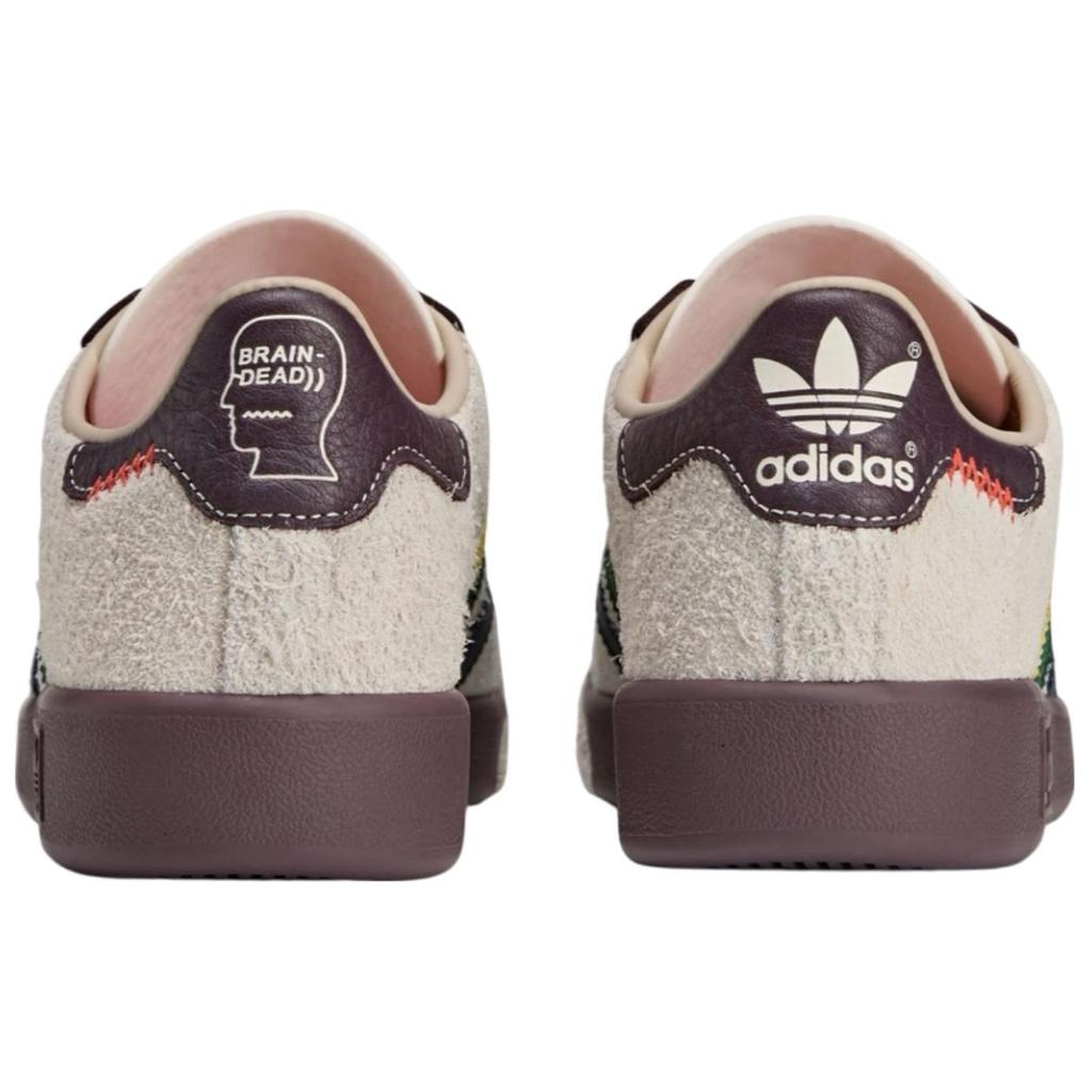 Brain Dead X Adidas Forest Hills Cream White Men Sneakers Pantone Night-Red JR7943
