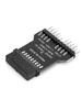 USB 3.0 19PIN To USB 2.0 9PIN Header Splitter Adapter Wear Resist Front Panel Socket Adapter Card 1 To 2 Extension for RGB Fans