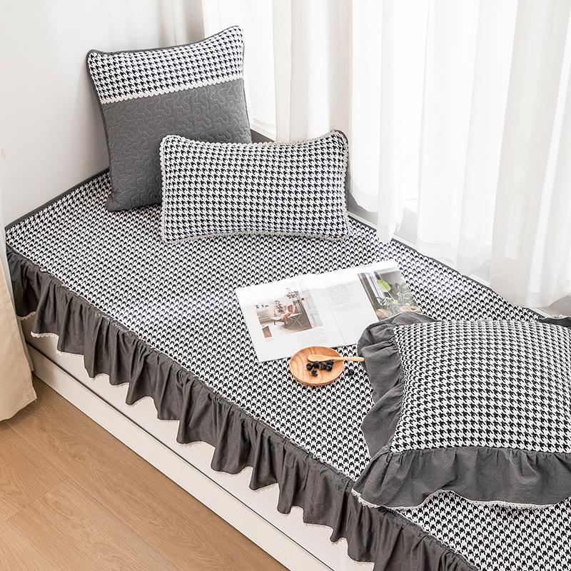 

Подушка для дивана из чистого хлопка, четырехсезонный нескользящий чехол для дивана, простой и универсальный, подушка для эркера, чехол для сиденья, тканевое полотенце 70*150cm