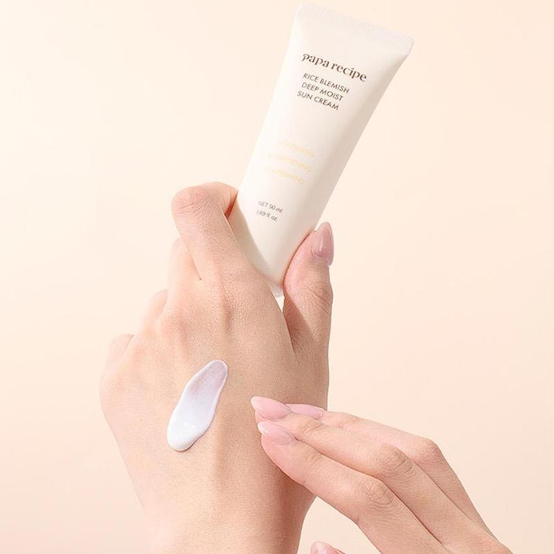 PAPA RECIPE Reis Makel Tiefenfeuchtigkeit Sonnencreme LSF 50+ PA++++ 50ml