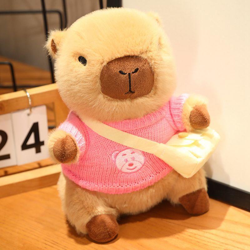 Kapi's Popular Bala Doll Plush Toys Dressed In Capybara Cute Doll Rag Doll Gift