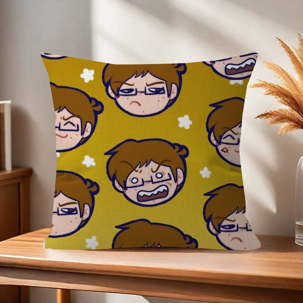 ANIME Eltingville Club   Pillow Cushion Cover Pillowcase Living Room Sofa Home Decor Customized