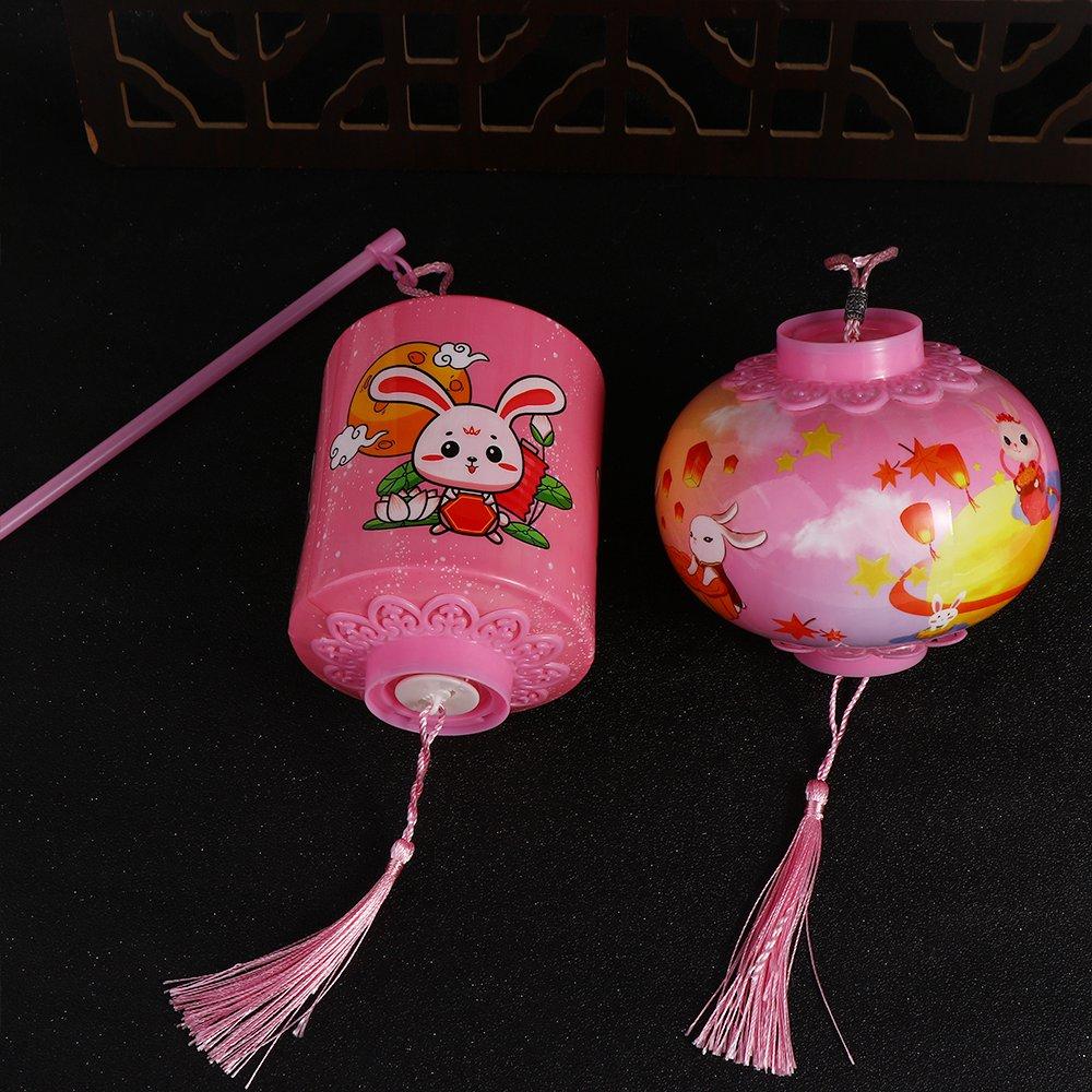 Kids Round Cylinder Pendant Party Gift Children Toys Mid-autumn Lamp LED Lanterns Festival Lanterns