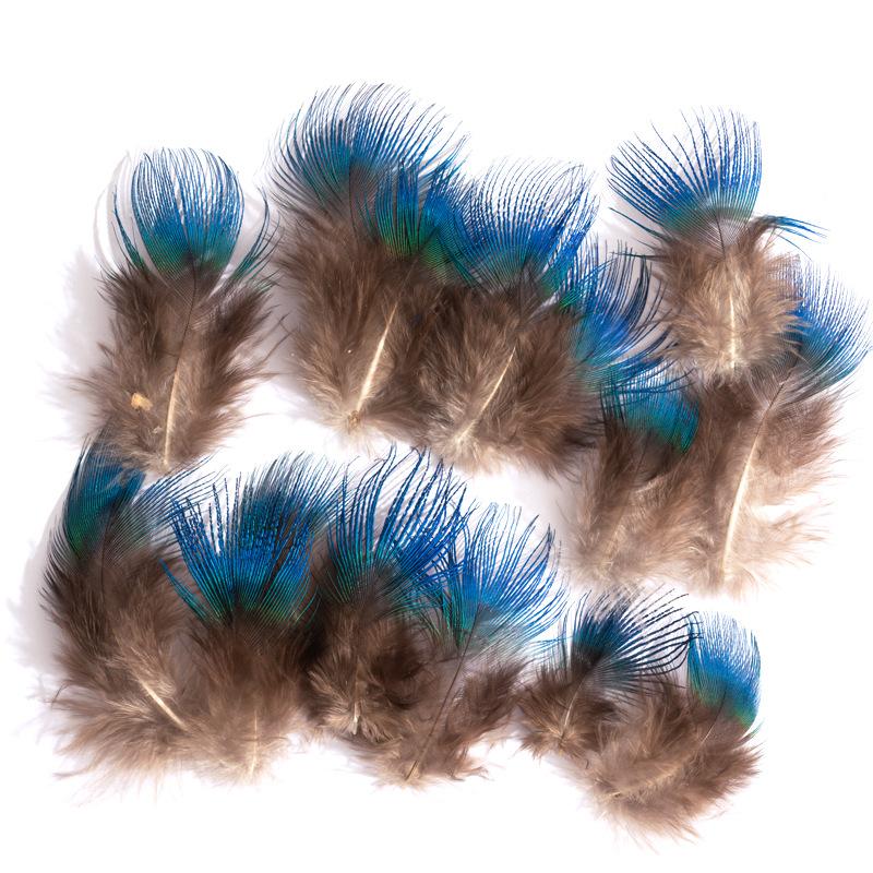 80 Natural Pheasant Feather Decorative Diy Jewelry Hair Accessories Material Cat Stick Toy Accessories