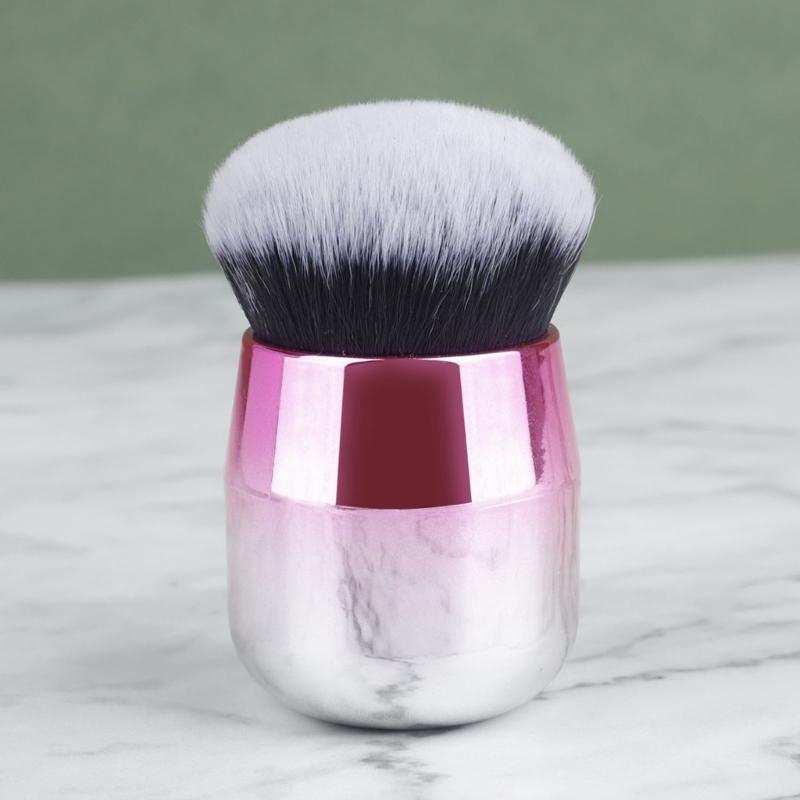 Kompaktowy pędzel kosmetyczny do podróży i codziennego użytku z syntetycznym włosiem Miękkie włókna Akcesoria do manicure i zdobienia paznokci