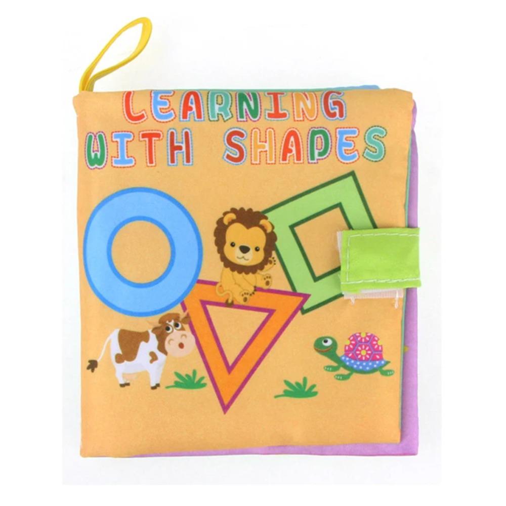 Baby Soft Cloth Book 0-36 Month Montessori Early Educational Toys for Kids Fruits Animal Numbers Food Cognitive Book for Toddler