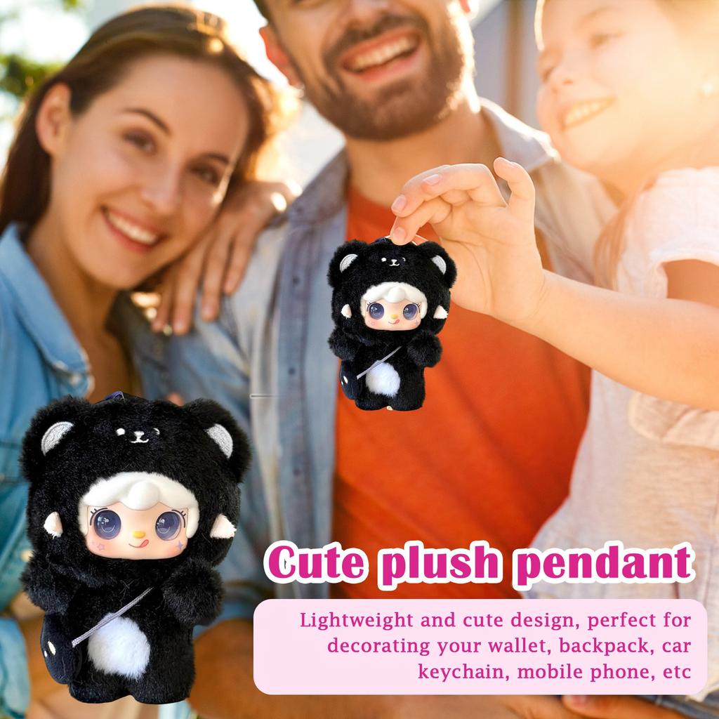 Cartoon Cute Doll Plush Toy Keychain Small Pendant
