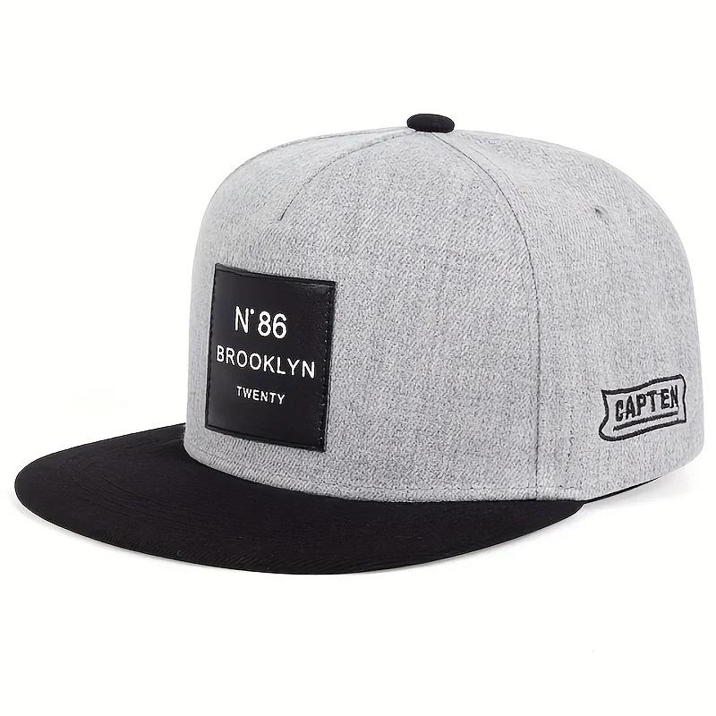 Unisex Brooklyn Print Label Embroidery Hip-hop Hats Outdoor Adjustable Casual Baseball Caps Sunscreen Hat Sports Golf Cap