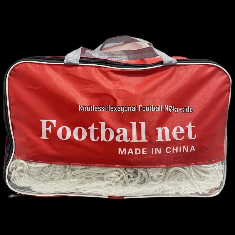 Longchan Heavy-Duty Knotless Hexagonal Polyester Football Net