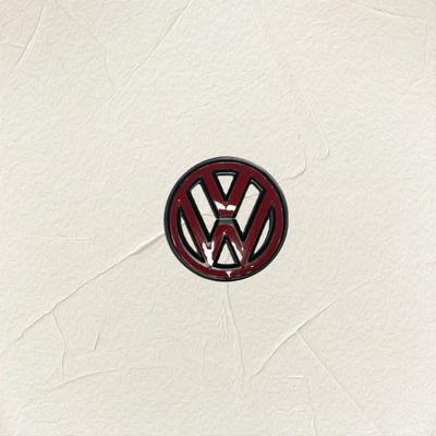 2026 Hot For Volkswagen VW Volkswagen Gloss Black Steering Wheel Emblem Cover for Golf 7 Rline Logo Black for Steering Wheel