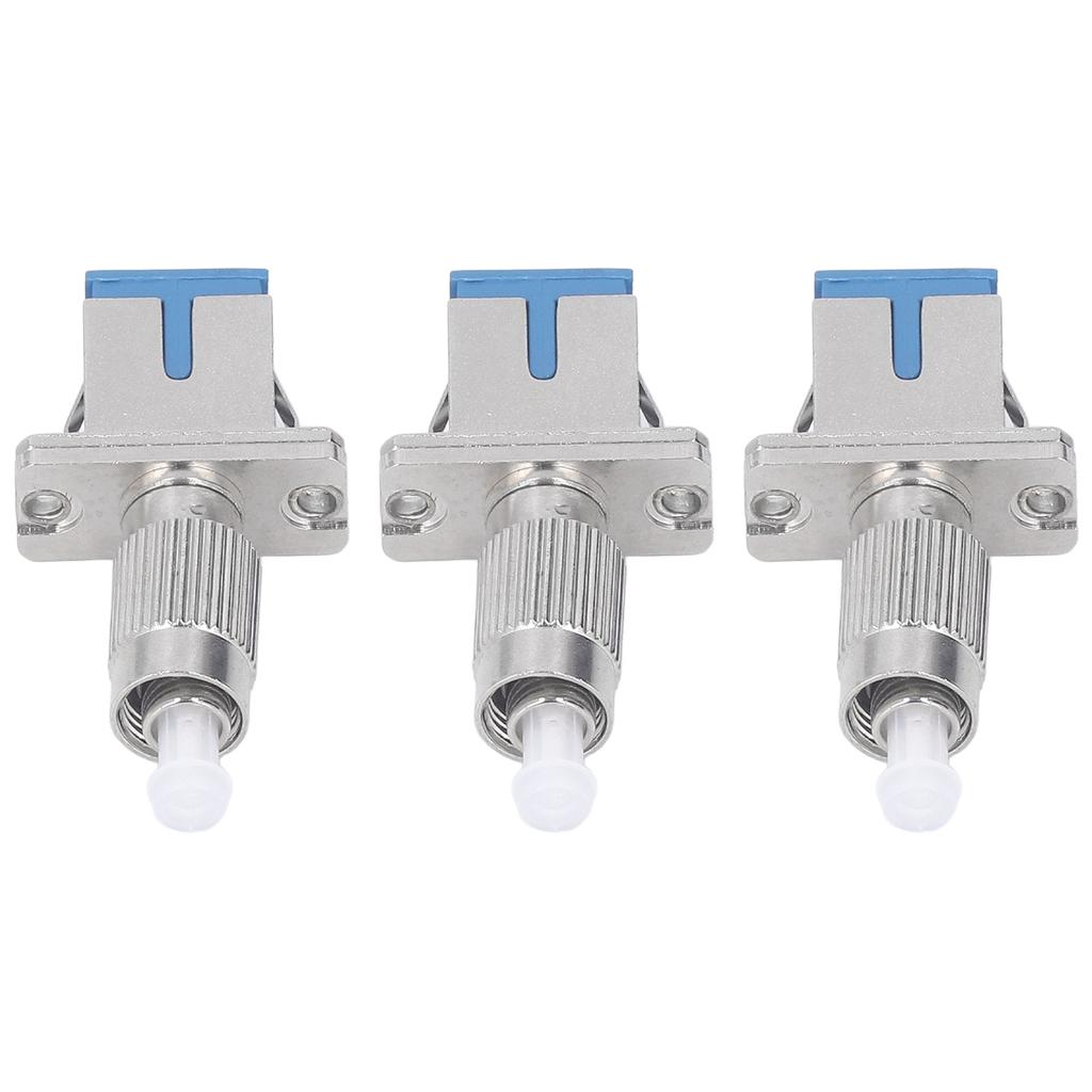 3Pcs Optical Fiber FC Male To SC Female Connector Fiber Optic Convertor Adapter for Visual Fault Locator