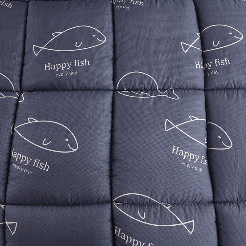 Yuanzhiwei Snowflake Milk Lamb Velvet Double-Sided Thick Winter Quilt