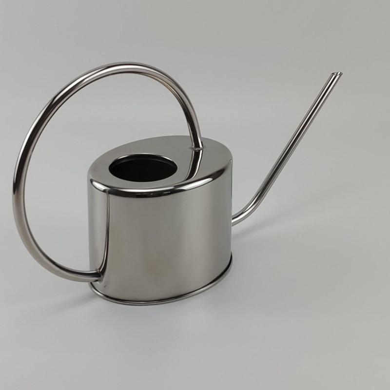 Long Spout Watering Can Stainless Steel Watering Cans Small Indoor Water Cans Aesthetic Metal Shower Pots Garden Irrigation