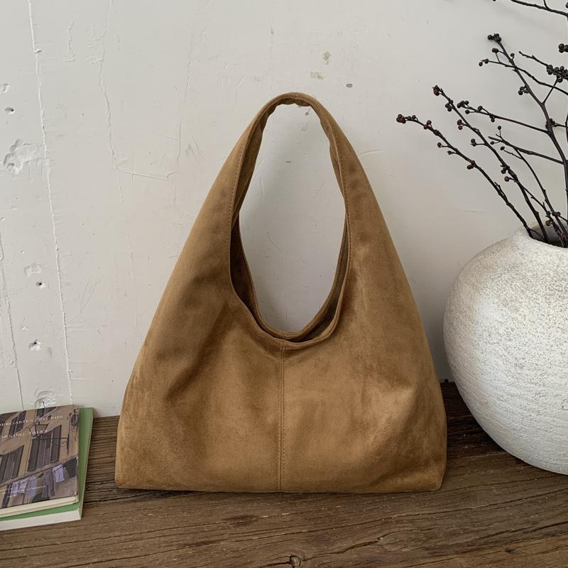 Vintage Underarm Bag Women's Commuter Shoulder Bag Large Capacity Tote Bag