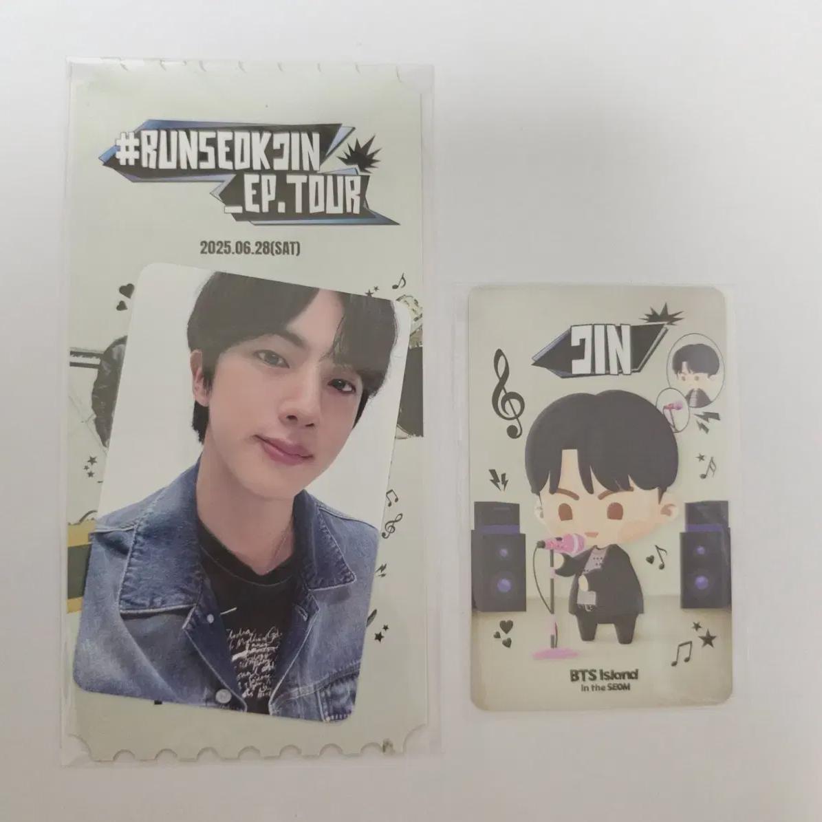 

BTS Сокджин Run Сокджин Концерт Гоян День 1 День 1 Фотокарточка Amison